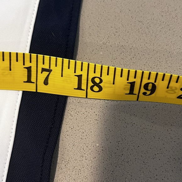 Peter Millar Women's Performance Laura Wrap Golf Skort NWT White/Navy Size XL - Picture 13 of 13